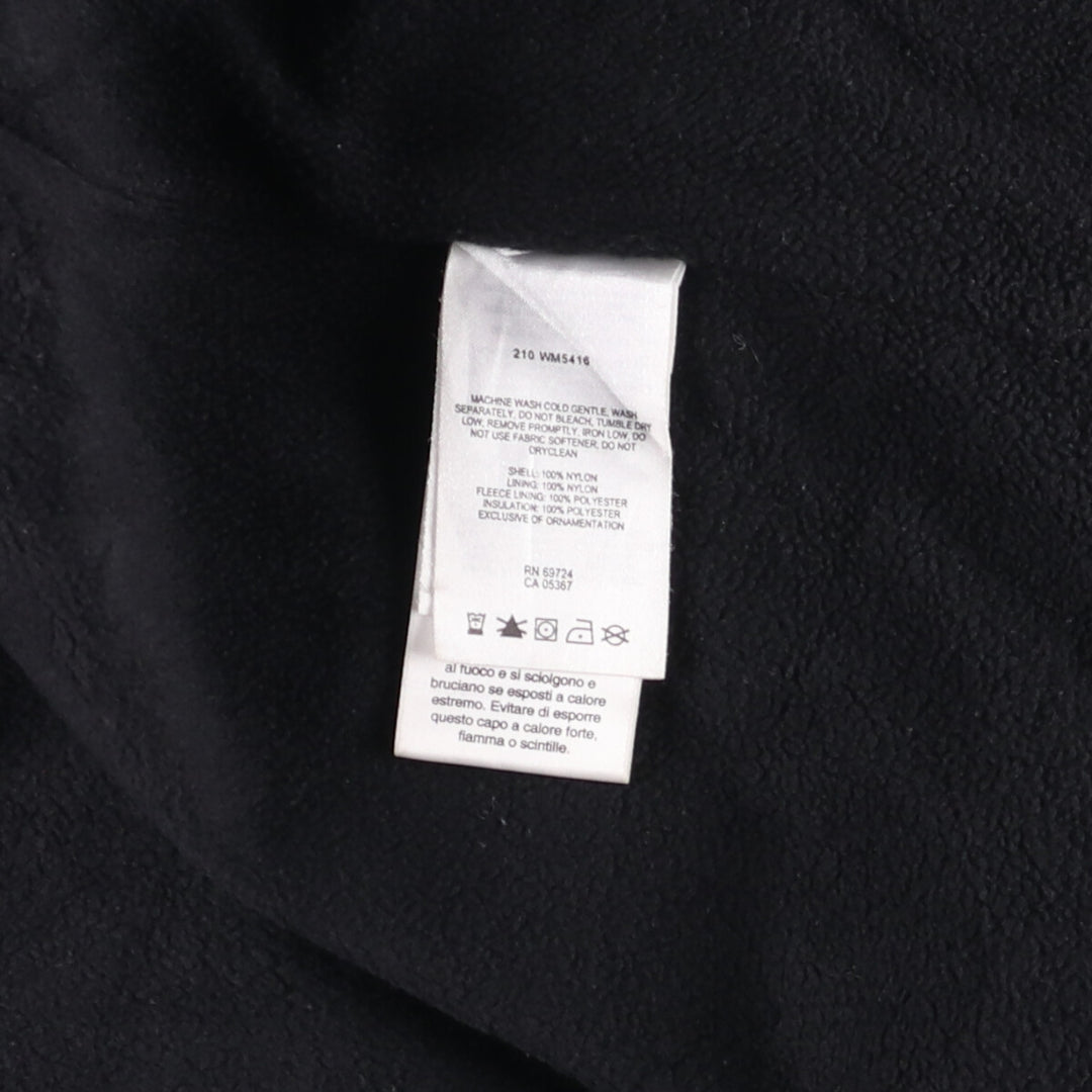 Columbia Men's Padded Puffer Jacket, Size L Nylon black type Vintage Second Hand