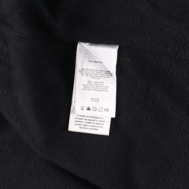 Columbia Men's Padded Puffer Jacket, Size L Nylon black type Vintage Second Hand