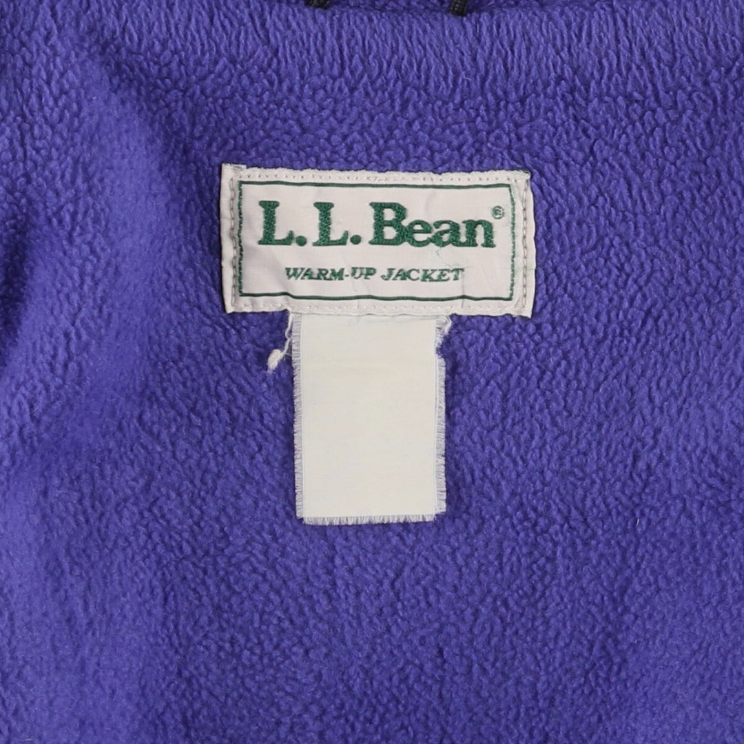 Vintage LLBean Warm-up Jacket from the 1980'S and 1990s, a padded puffer jacket, size L, for men. unclear black type Vintage Second Hand