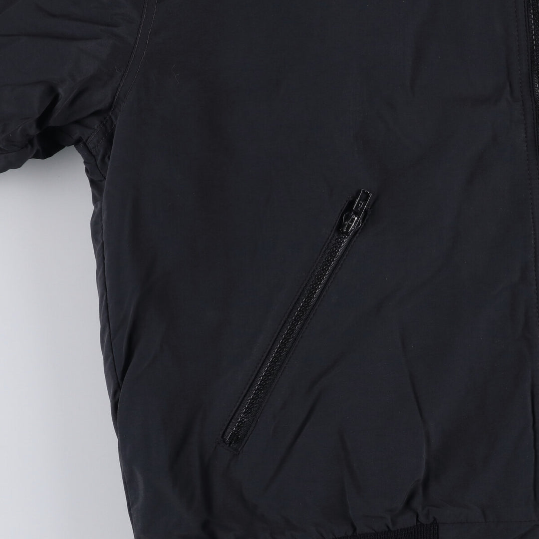 Vintage LLBean Warm-up Jacket from the 1980'S and 1990s, a padded puffer jacket, size L, for men. unclear black type Vintage Second Hand