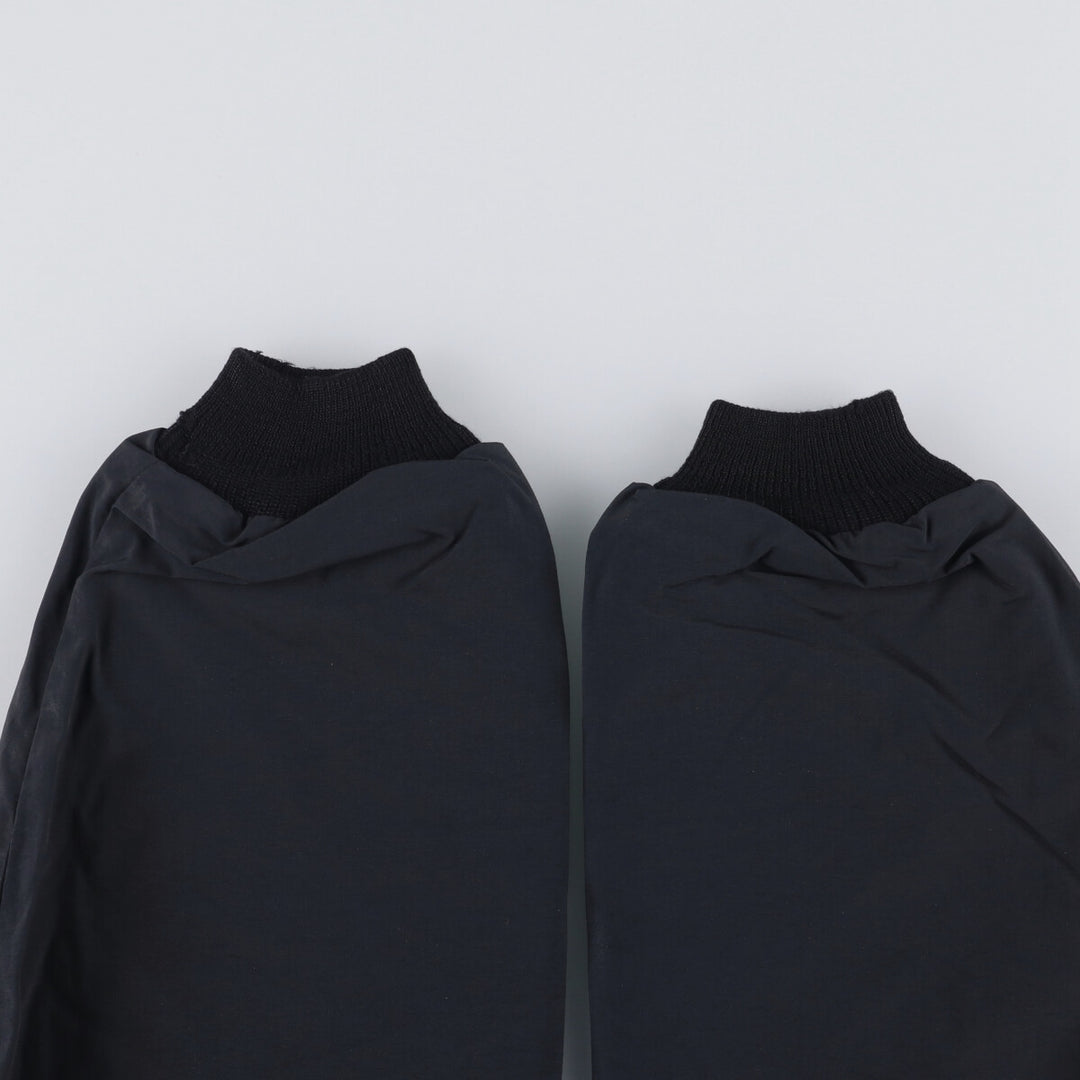 Vintage LLBean Warm-up Jacket from the 1980'S and 1990s, a padded puffer jacket, size L, for men. unclear black type Vintage Second Hand