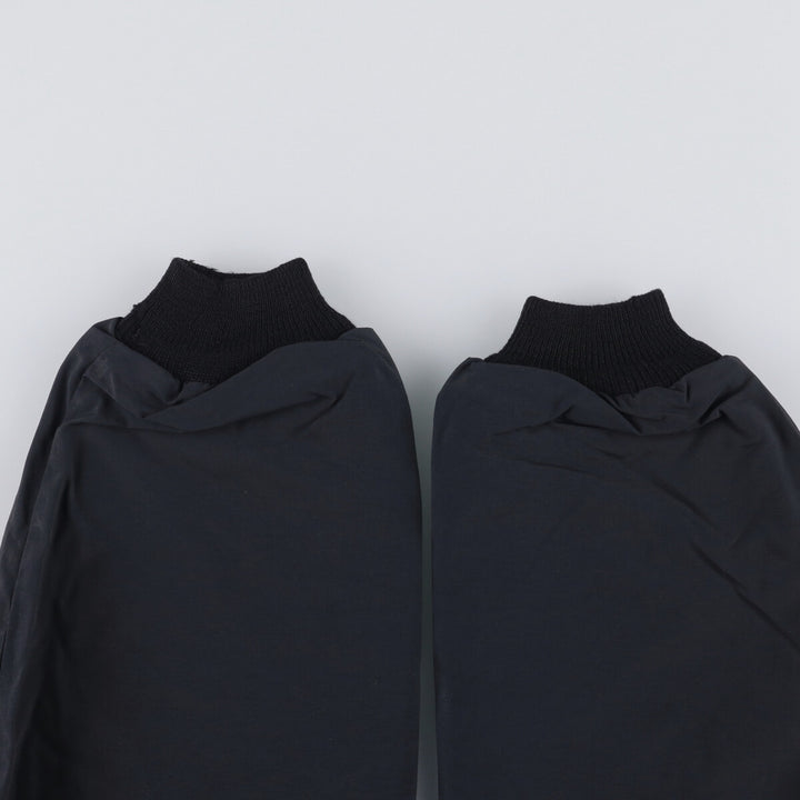 Vintage LLBean Warm-up Jacket from the 1980'S and 1990s, a padded puffer jacket, size L, for men. unclear black type Vintage Second Hand