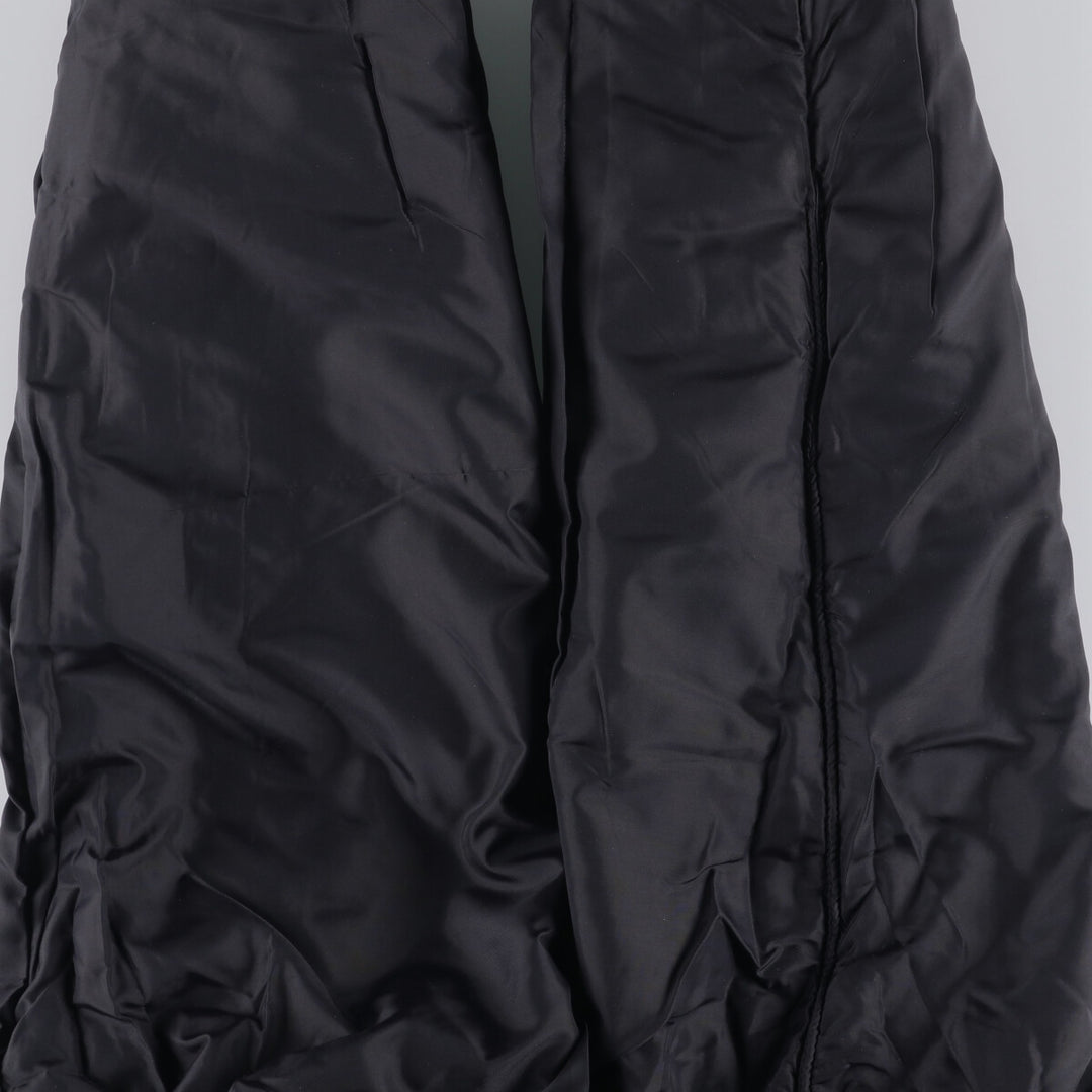 Vintage LLBean Warm-up Jacket from the 1980'S and 1990s, a padded puffer jacket, size L, for men. unclear black type Vintage Second Hand