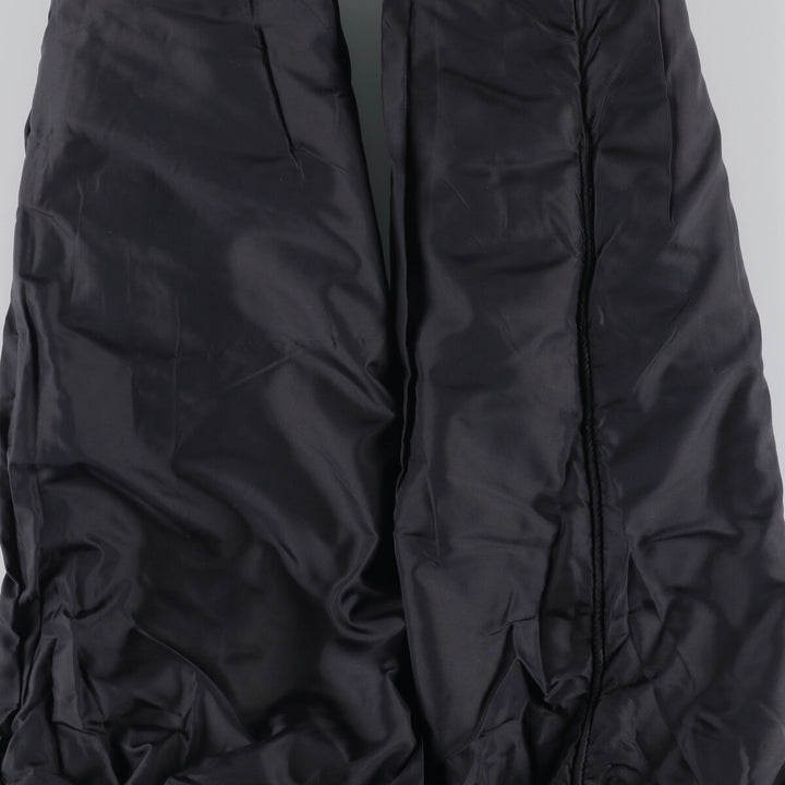 Vintage LLBean Warm-up Jacket from the 1980'S and 1990s, a padded puffer jacket, size L, for men. unclear black type Vintage Second Hand