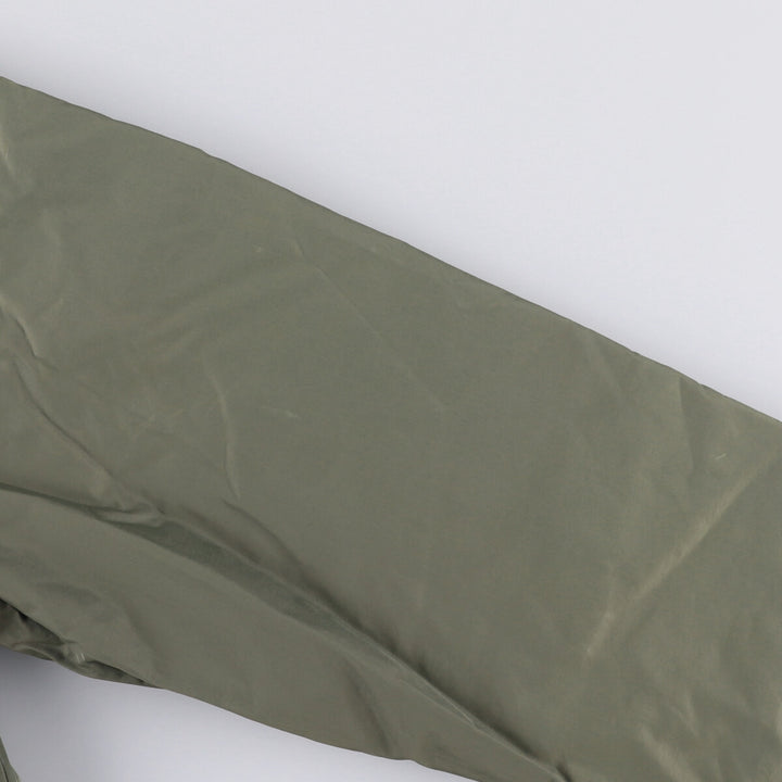 90s-00'S Eddie Bauer padded mountain parka, shell jacket, and puffer jacket, men's size L cotton Khaki type Vintage Second Hand