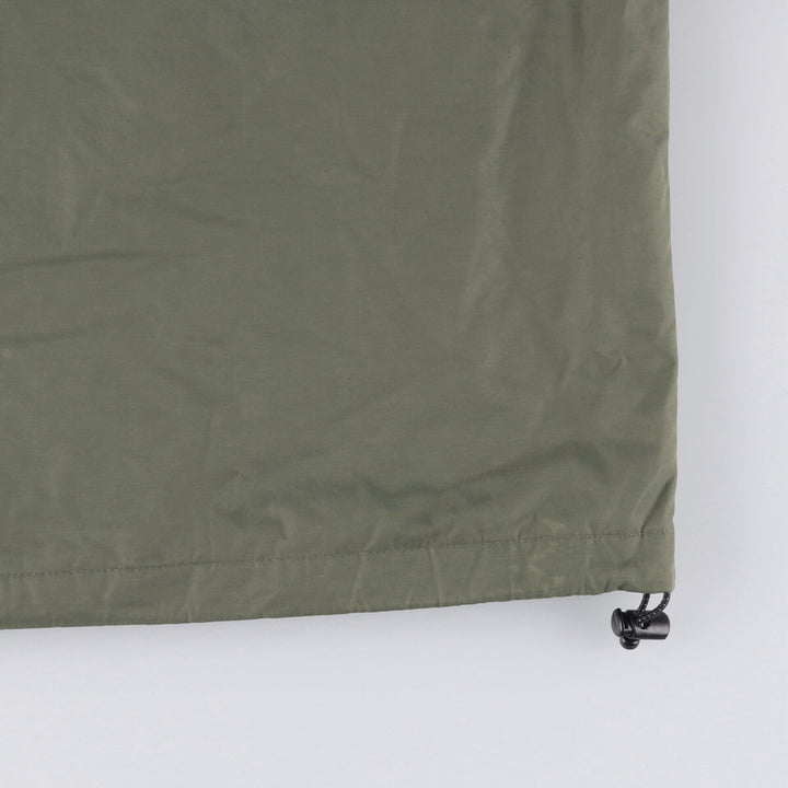 90s-00'S Eddie Bauer padded mountain parka, shell jacket, and puffer jacket, men's size L cotton Khaki type Vintage Second Hand