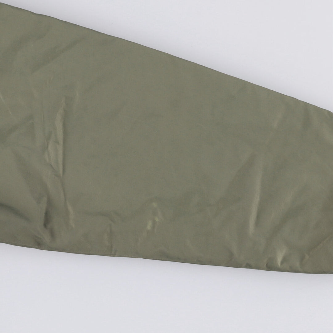 90s-00'S Eddie Bauer padded mountain parka, shell jacket, and puffer jacket, men's size L cotton Khaki type Vintage Second Hand