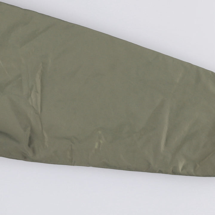 90s-00'S Eddie Bauer padded mountain parka, shell jacket, and puffer jacket, men's size L cotton Khaki type Vintage Second Hand