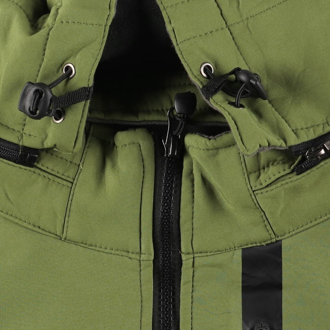 The North Face Summit Series Hooded Softshell Jacket, Men's XXL unclear green type yellow green Vintage Second Hand