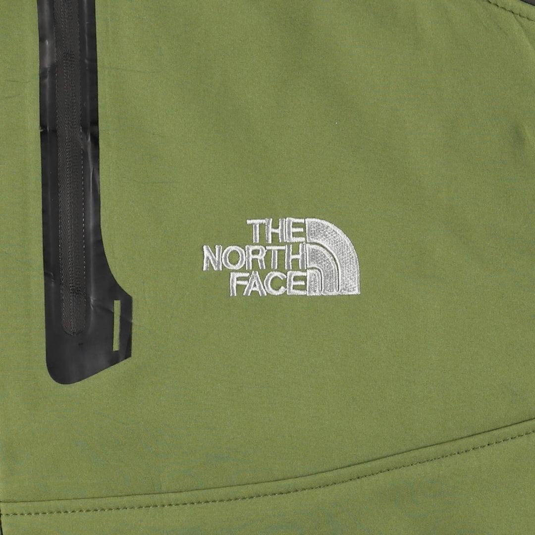 The North Face Summit Series Hooded Softshell Jacket, Men's XXL unclear green type yellow green Vintage Second Hand