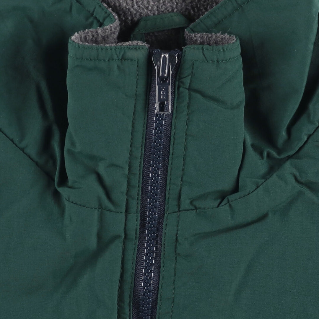 Eddie Bauer padded puffer jacket, men's size L Nylon Green type dark green Vintage Second Hand