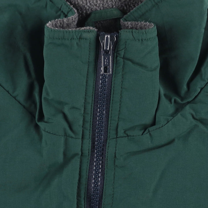 Eddie Bauer padded puffer jacket, men's size L Nylon Green type dark green Vintage Second Hand