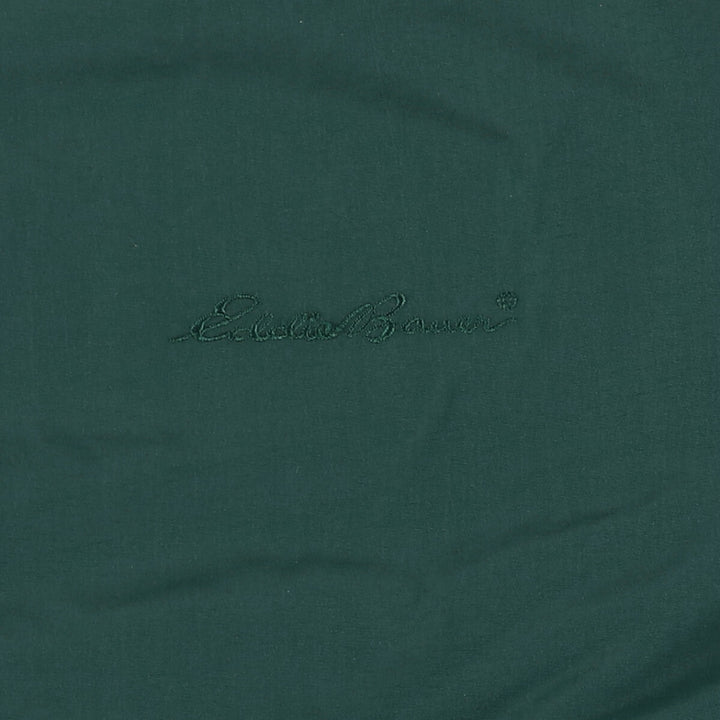 Eddie Bauer padded puffer jacket, men's size L Nylon Green type dark green Vintage Second Hand