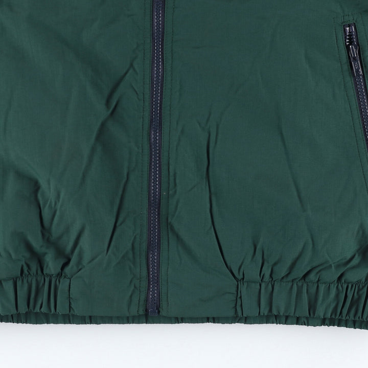 Eddie Bauer padded puffer jacket, men's size L Nylon Green type dark green Vintage Second Hand