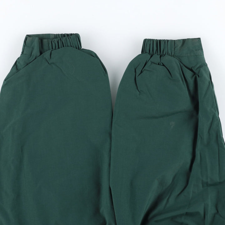 Eddie Bauer padded puffer jacket, men's size L Nylon Green type dark green Vintage Second Hand