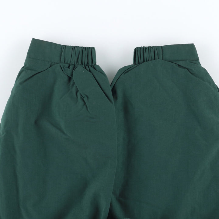 Eddie Bauer padded puffer jacket, men's size L Nylon Green type dark green Vintage Second Hand