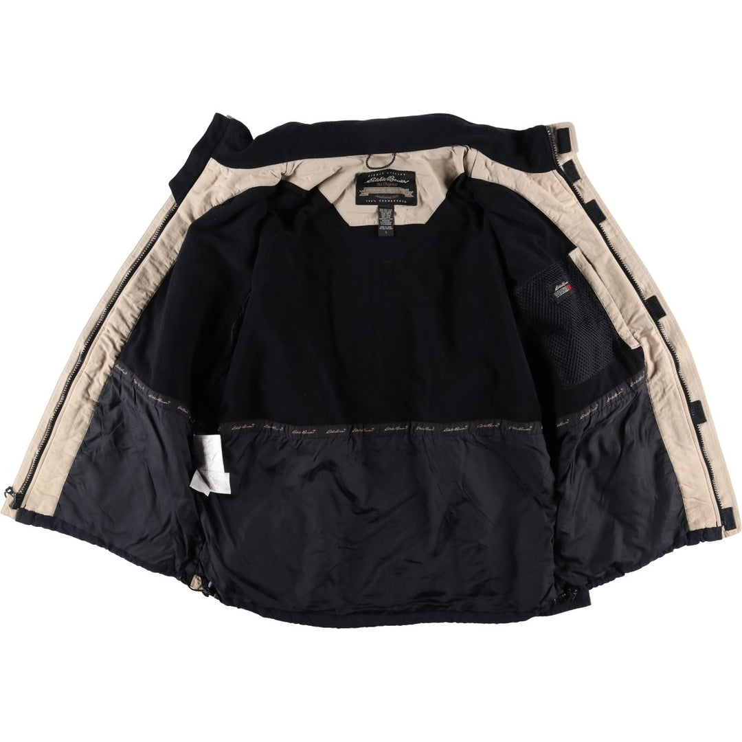 Eddie Bauer WEATHER EDGE Mountain Jacket, Shell Jacket, Men's Size L Nylon black type Vintage Second Hand