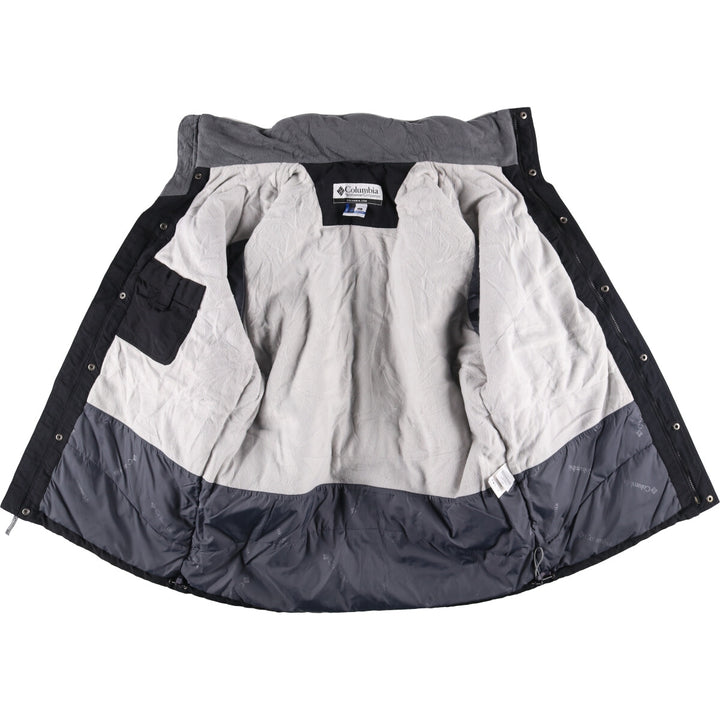 00'S Columbia Padded Mountain Jacket, Shell Jacket, Puffer Jacket, Men's L size Nylon black type Vintage Second Hand