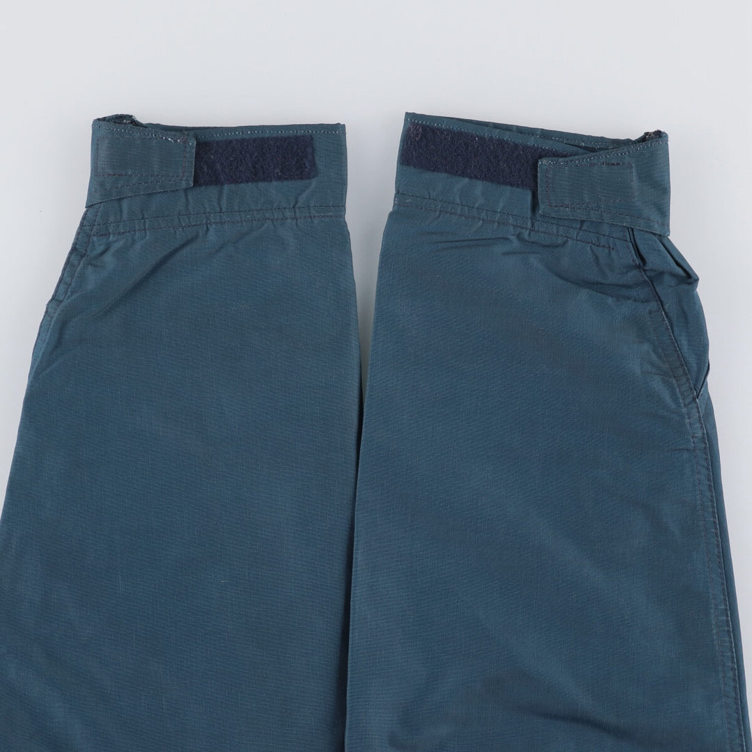 70'S WOOLRICH Mountain Parka Shell Jacket Made in USA Men's L Size Vintage cotton blue type Vintage Second Hand