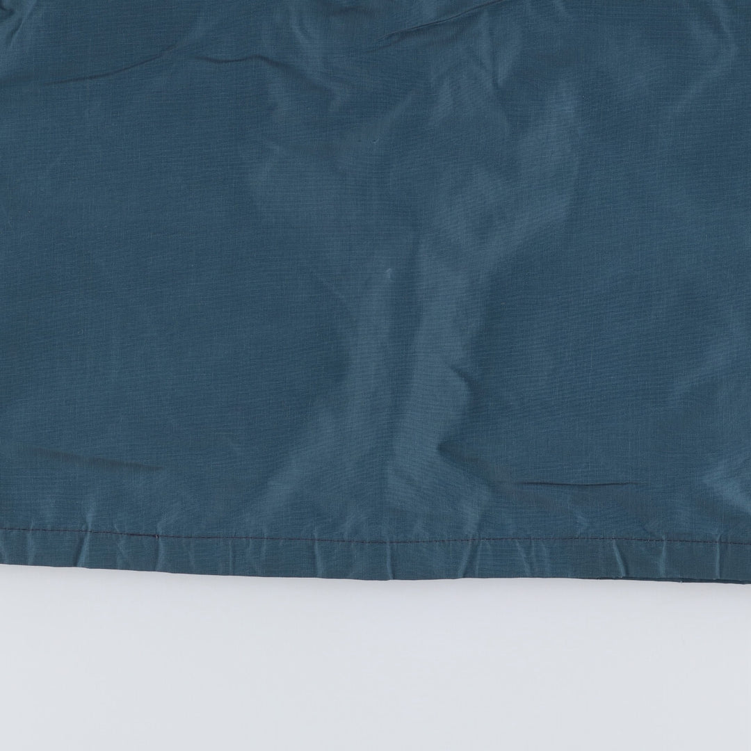 70'S WOOLRICH Mountain Parka Shell Jacket Made in USA Men's L Size Vintage cotton blue type Vintage Second Hand