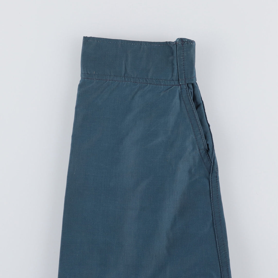 70'S WOOLRICH Mountain Parka Shell Jacket Made in USA Men's L Size Vintage cotton blue type Vintage Second Hand