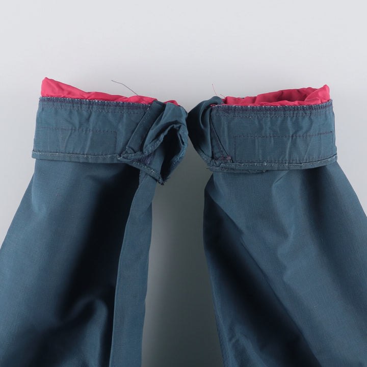 70'S WOOLRICH Mountain Parka Shell Jacket Made in USA Men's L Size Vintage cotton blue type Vintage Second Hand