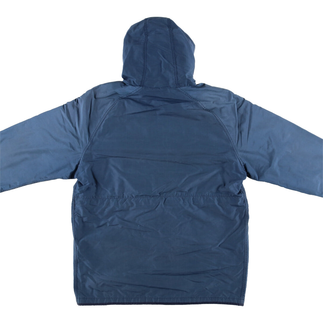 1980'S WOOLRICH Mountain Parka Shell Jacket, Made in USA, Men's XL unclear Emerald green Vintage Second Hand