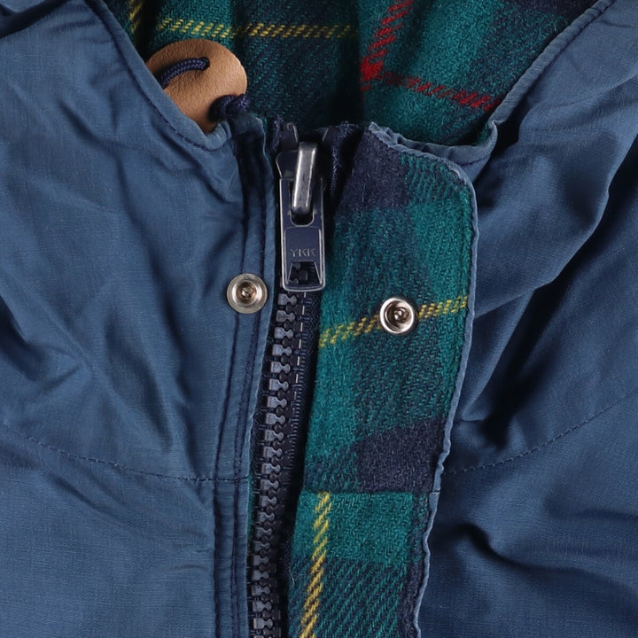 1980'S WOOLRICH Mountain Parka Shell Jacket, Made in USA, Men's XL unclear Emerald green Vintage Second Hand