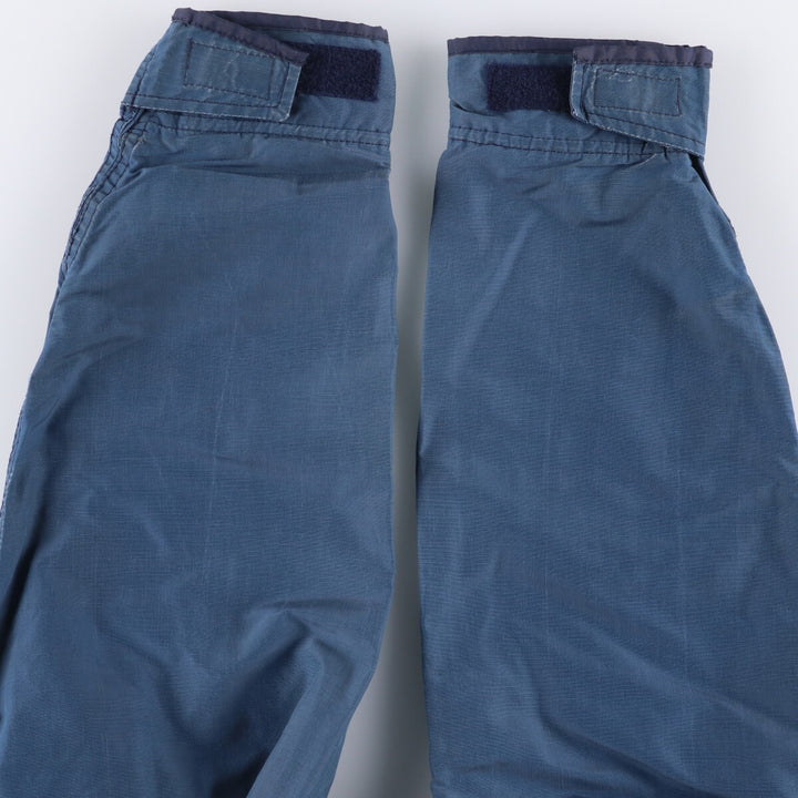 1980'S WOOLRICH Mountain Parka Shell Jacket, Made in USA, Men's XL unclear Emerald green Vintage Second Hand