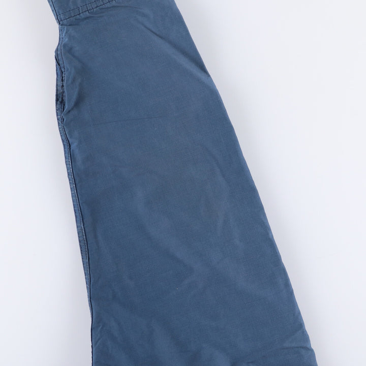 1980'S WOOLRICH Mountain Parka Shell Jacket, Made in USA, Men's XL unclear Emerald green Vintage Second Hand