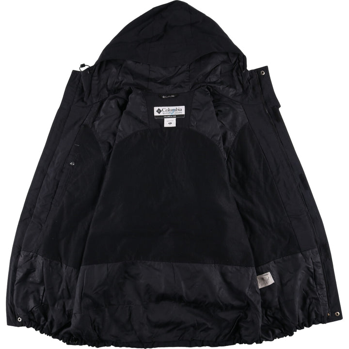 Columbia Men's Padded Mountain Parka, Shell Jacket, Puffer Jacket, Size XL Nylon black type Vintage Second Hand