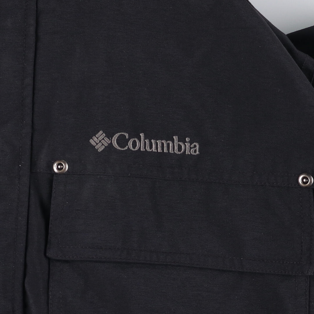 Columbia Men's Padded Mountain Parka, Shell Jacket, Puffer Jacket, Size XL Nylon black type Vintage Second Hand