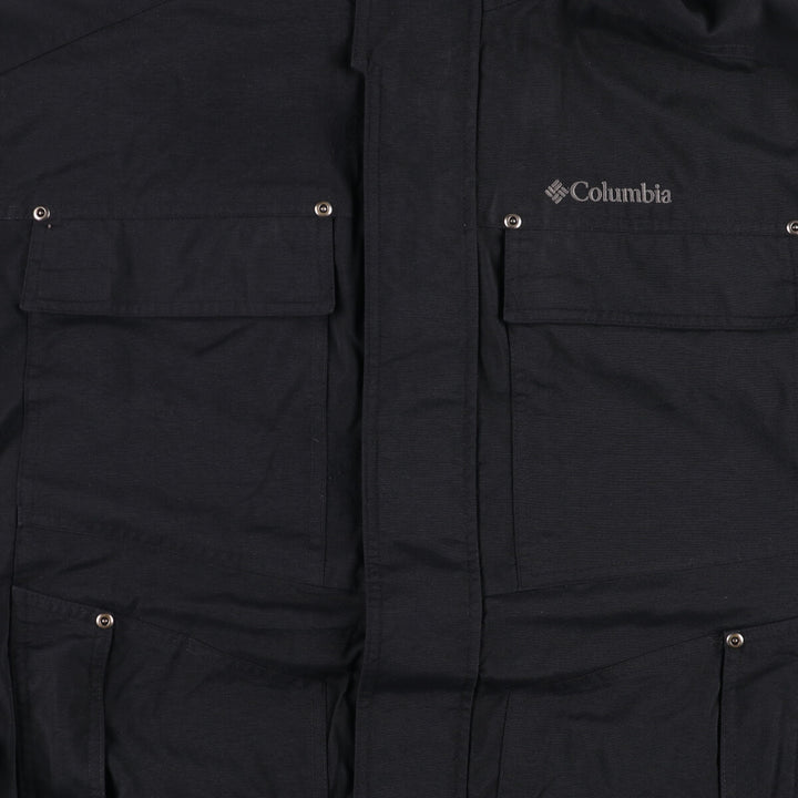 Columbia Men's Padded Mountain Parka, Shell Jacket, Puffer Jacket, Size XL Nylon black type Vintage Second Hand