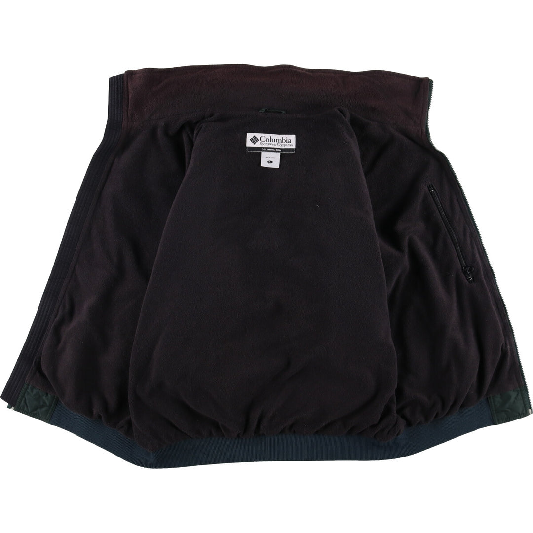 2000'S Columbia Nylon Jacket, Men's Size L Nylon black type Vintage Second Hand