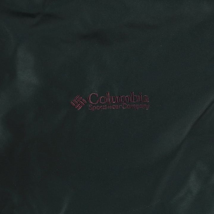2000'S Columbia Nylon Jacket, Men's Size L Nylon black type Vintage Second Hand