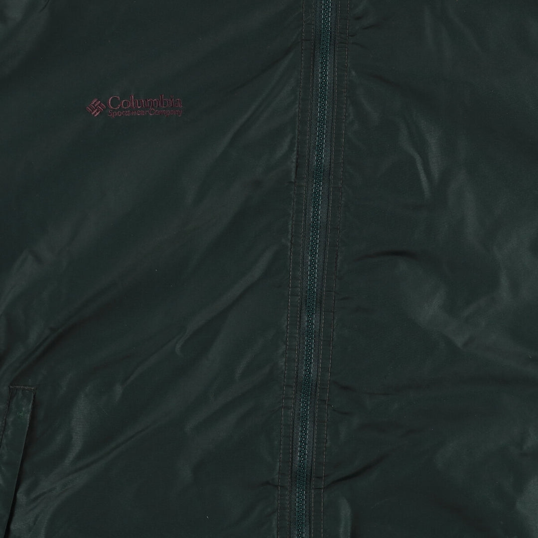 2000'S Columbia Nylon Jacket, Men's Size L Nylon black type Vintage Second Hand