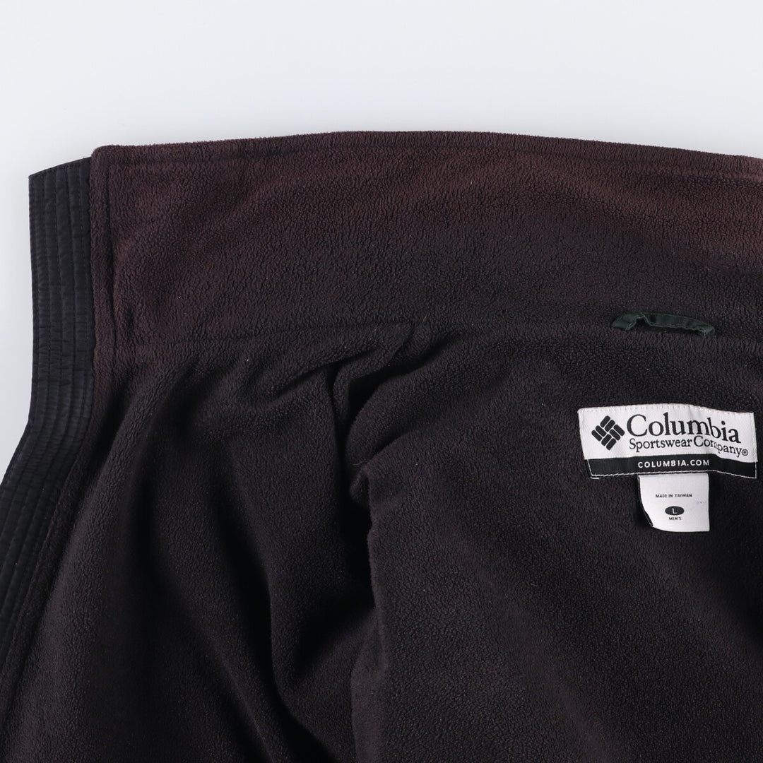 2000'S Columbia Nylon Jacket, Men's Size L Nylon black type Vintage Second Hand