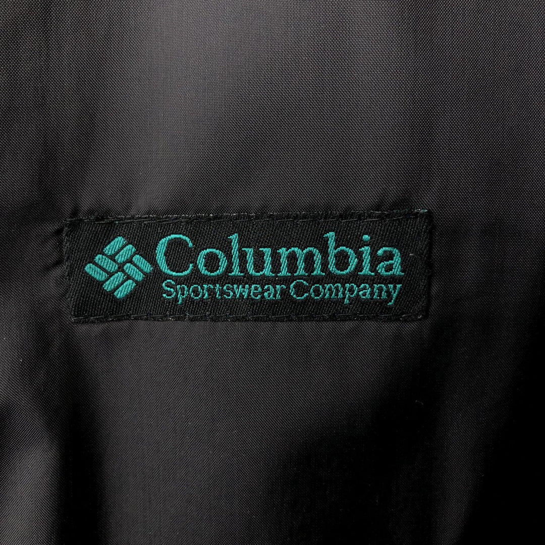 90'S Columbia White Tag Padded Puffer Jacket Men's XL unclear black type Vintage Second Hand