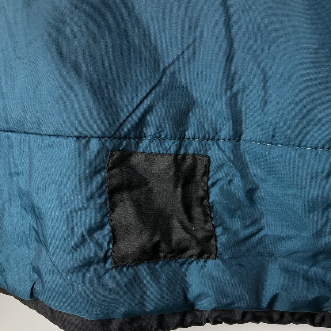 90'S Columbia White Tag Padded Puffer Jacket Men's XL unclear black type Vintage Second Hand