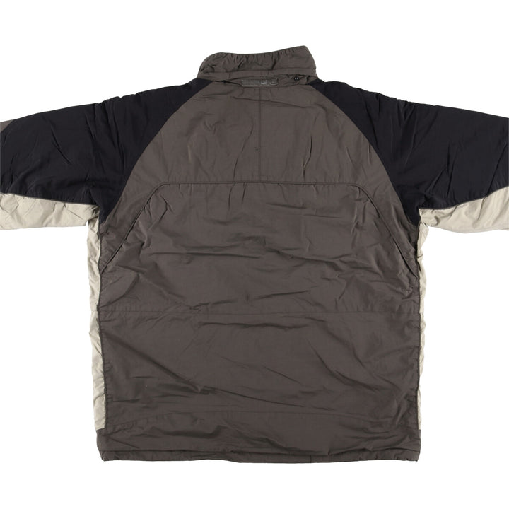 2000'S Columbia Padded Mountain Jacket, Shell Jacket, Puffer Jacket, Men's XL Nylon gray type Vintage Second Hand