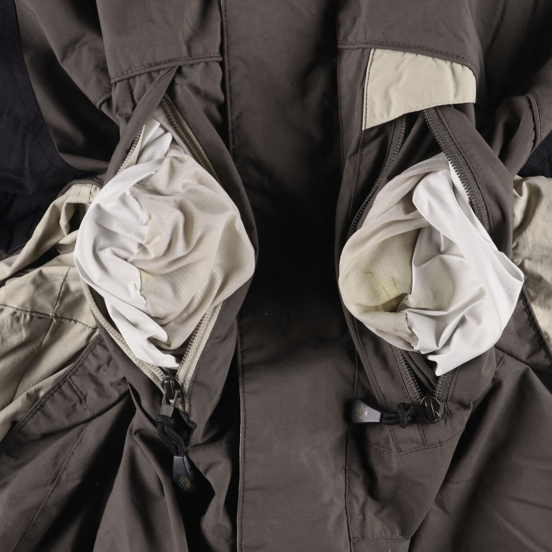 2000'S Columbia Padded Mountain Jacket, Shell Jacket, Puffer Jacket, Men's XL Nylon gray type Vintage Second Hand