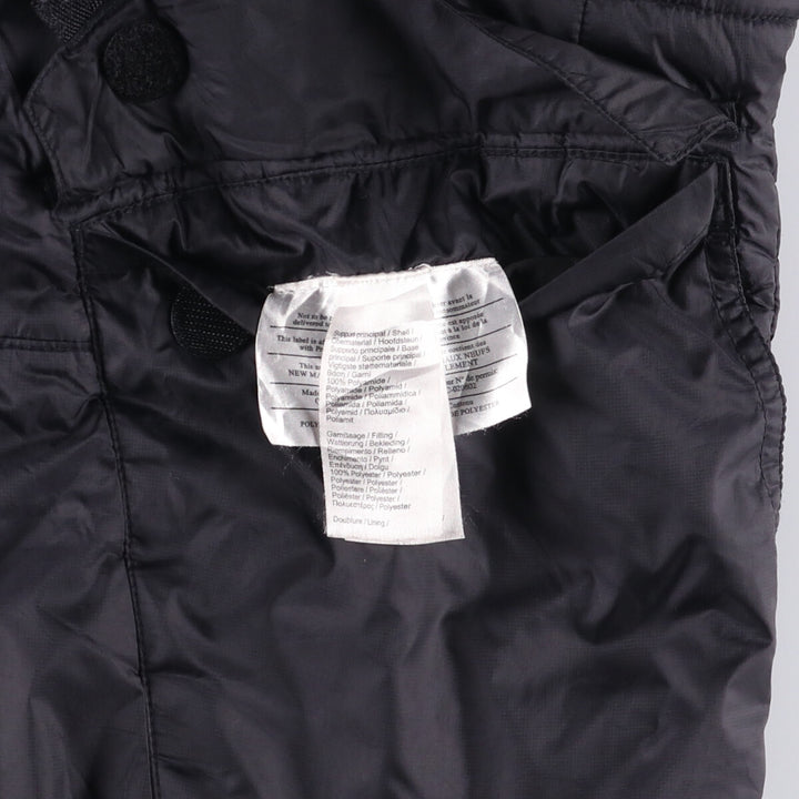 Lacoste reversible padded puffer jacket, size M, for men polyamide black type Vintage Second Hand