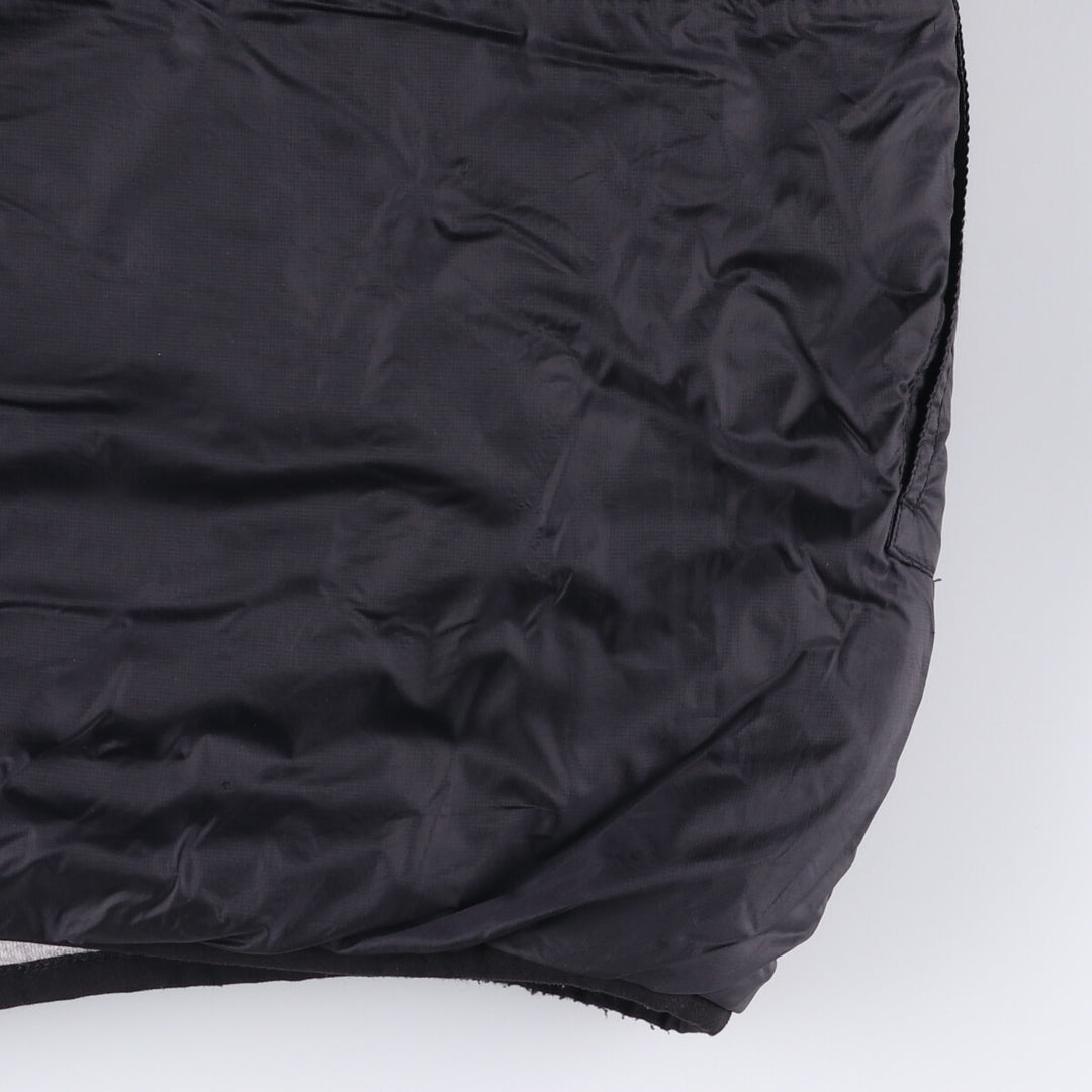 Lacoste reversible padded puffer jacket, size M, for men polyamide black type Vintage Second Hand