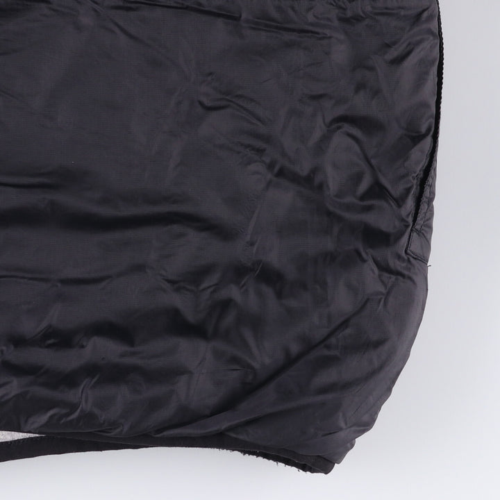 Lacoste reversible padded puffer jacket, size M, for men polyamide black type Vintage Second Hand