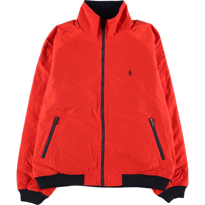 Ralph Lauren POLO by Ralph Lauren padded puffer jacket, men's size L cotton orange type Vintage Second Hand