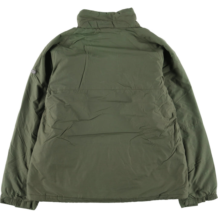 2000'S Columbia Convert Padded Mountain Jacket, Shell Jacket, Puffer Jacket, Men's XL Nylon Khaki type Vintage Second Hand