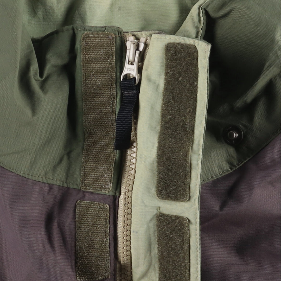 2000'S Columbia Convert Padded Mountain Jacket, Shell Jacket, Puffer Jacket, Men's XL Nylon Khaki type Vintage Second Hand