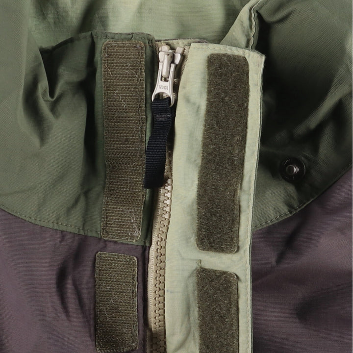 2000'S Columbia Convert Padded Mountain Jacket, Shell Jacket, Puffer Jacket, Men's XL Nylon Khaki type Vintage Second Hand