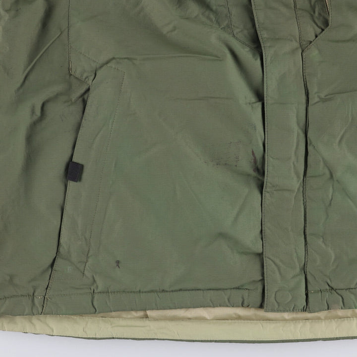 2000'S Columbia Convert Padded Mountain Jacket, Shell Jacket, Puffer Jacket, Men's XL Nylon Khaki type Vintage Second Hand