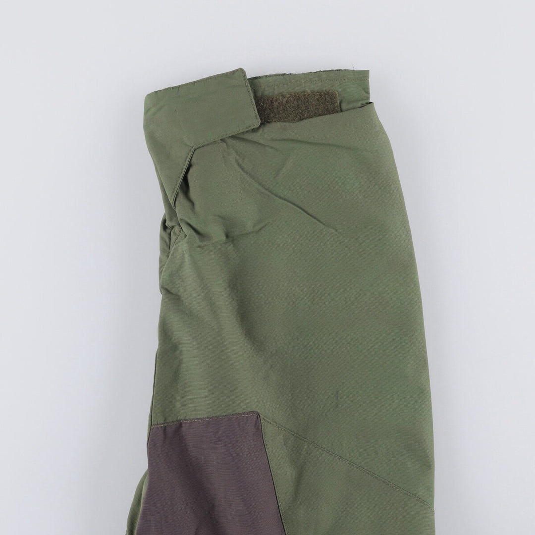 2000'S Columbia Convert Padded Mountain Jacket, Shell Jacket, Puffer Jacket, Men's XL Nylon Khaki type Vintage Second Hand